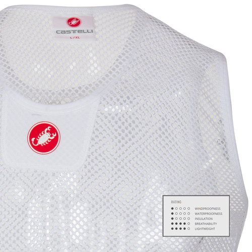Castelli Core Mesh 3 Sleeveless Base Layer White
