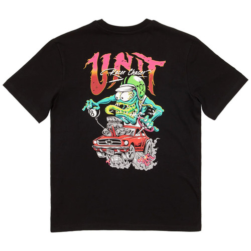 UNIT Monsta Chaser SS Youth T-Shirt Black 2022
