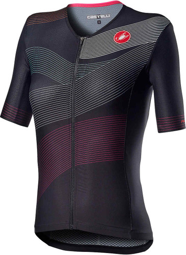 Castelli Free Speed 2 Womens Triathlon Race Top Multicolor Black