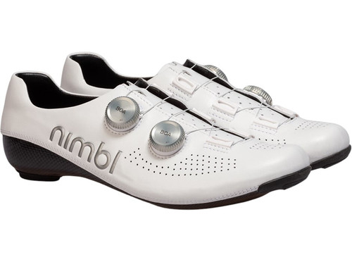 Nimbl Ultimate Road Cycling Shoe White/Silver