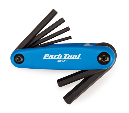 Park Tool AWS-11 3-10mm Fold Up Hex Wrench Set