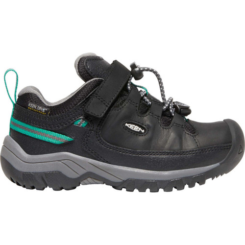 Keen Targhee WP Childrens Hiking Shoe Black / Star White