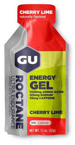 GU Roctane Endurance Energy Gel Cherry Lime