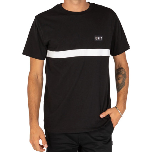 UNIT Cascade SS T-Shirt Black 2022