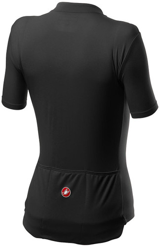 Castelli Anima 3 Womens Jersey Light Black-Red