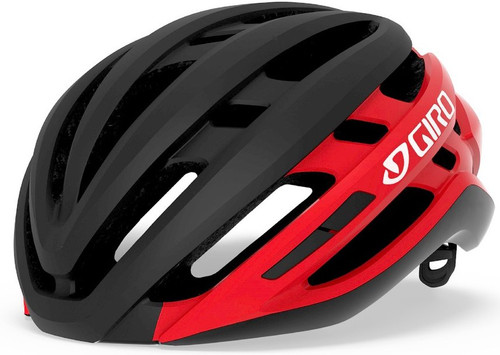 Giro Agilis MIPS Road Helmet Matte Black/Red Fade