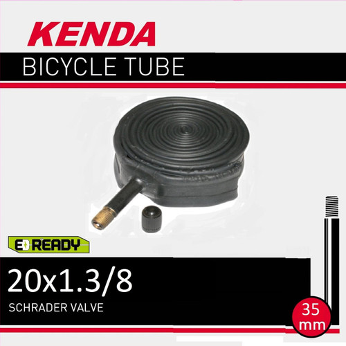 Kenda 20x1.3/8" 35mm Schrader Valve Tube