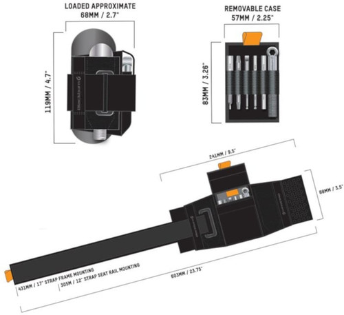 Blackburn Switch Wrap Multi-Tool Grey/Black