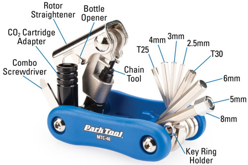 Park Tool MTC-40 Folding Muli-Tool