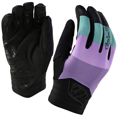 Troy Lee Designs Luxe Womens MTB Gloves Rugby Black