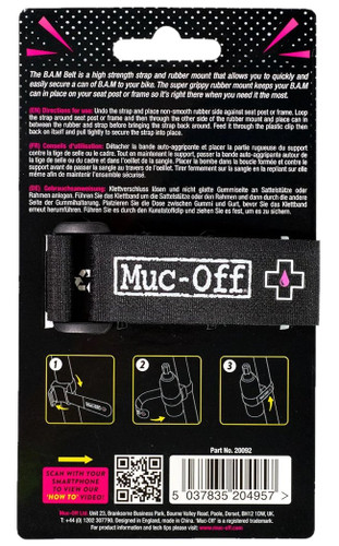 Muc-Off B.A.M! Aerosol Can Utility Belt