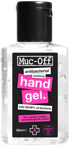Muc-Off Anti-Bacterial Hand Sanitiser Gel 50ml