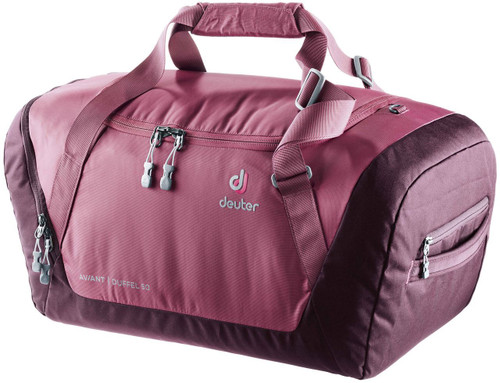 Deuter Aviant 50L Duffel Bag Maroon Aubergine