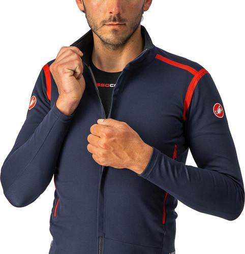 Castelli Perfetto RoS LS Jacket Savile Blue 2022