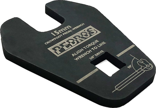 Pedros Crowfoot 3/8" Drive 15mm Pedal Wrench