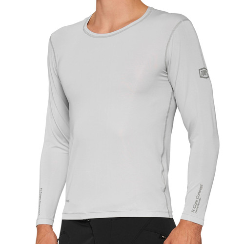 100% R-Core Concept LS DH Jersey Grey