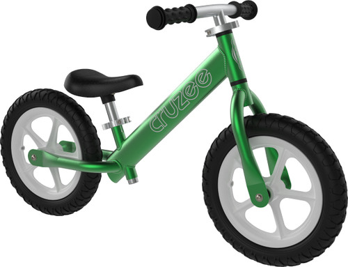 Cruzee Ultralite 12" Balance Bike Green
