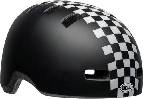 Bell Lil Ripper Child/Toddler Helmet Checkers Matte Black/White Size 48-55cm