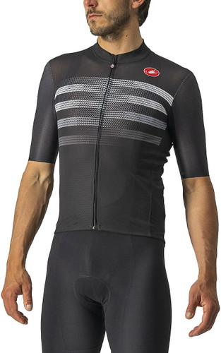 Castelli Endurance Pro SS Jersey Light Black/White/Grey 2022