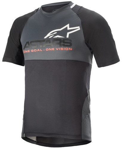 Alpinestars Drop 8.0 SS Jersey Black/Coral 2022