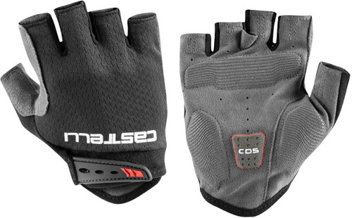 Castelli Entrata V Kids Gloves Light Black (12Y)