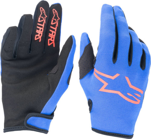 Alpinestars Alps Gloves Blue/Coral