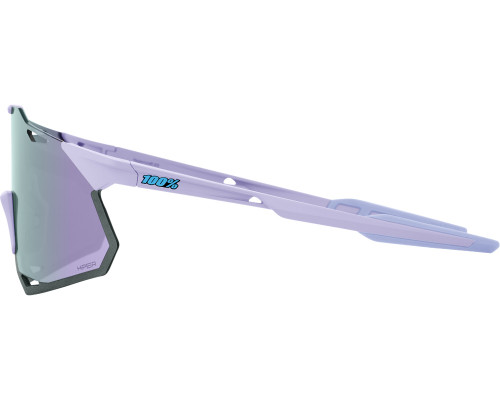 100% Hypercraft XS Sunglasses Soft Tact Lavender (HiPER Lavender Mirror Lens)