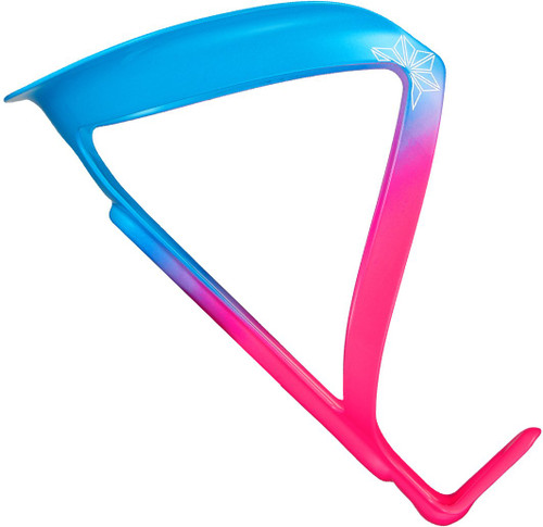 Supacaz Fly Limited Edition Alloy Bottle Cage Neon Pink/Neon Blue