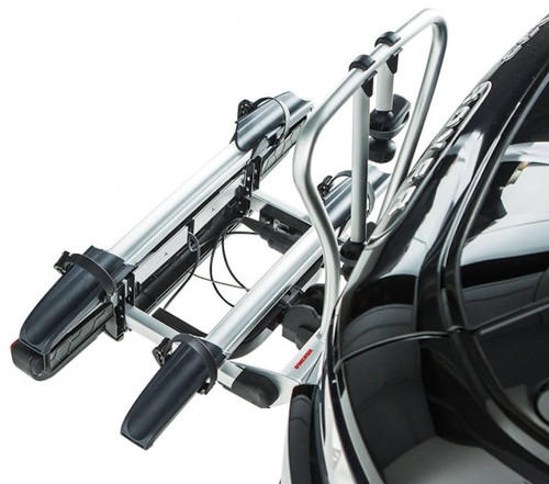 Yakima JustClick2 Two-Bike Towball Mounted Carrier Silver/Black