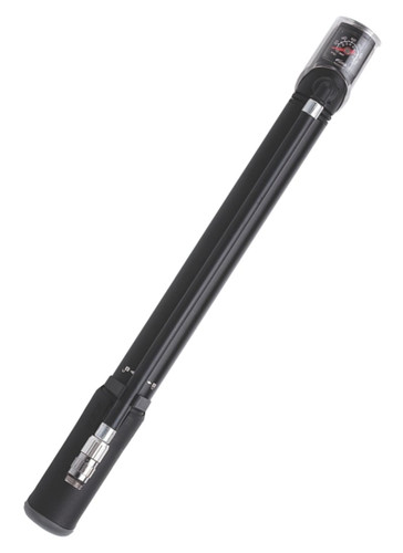 BBB BMP-53 Traveller Telescopic Floor/Mini Pump w/Pressure Gauge