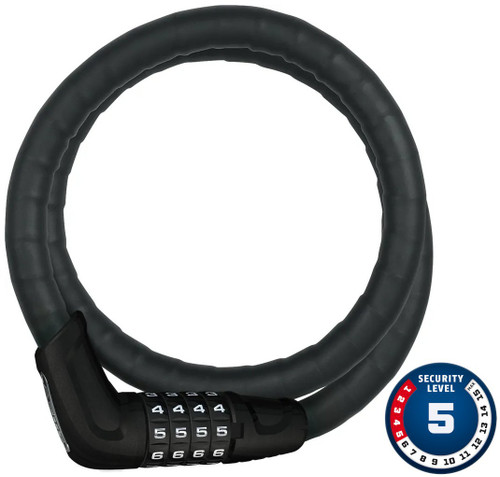 Abus Tresorflex 6615c 85cm x 15mm Combination Lock + SCMU Black