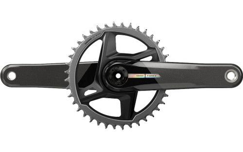 SRAM Force 1 D2 WIDE 175mm 40T Crankset Unicorn Grey w/Laser Foil