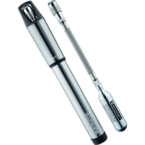 Birzman Infinite Apogee CO2 Road Bike Pump Silver