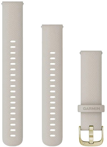 Garmin Quick Release 18mm Silicone Band Light Sand/Light Gold