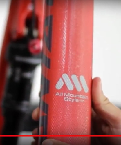 All Mountain Style Frame Guard Full - Clear Silver