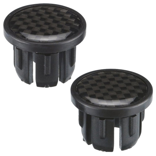 BBB BHT-92 Carbon Ribbon Push-In Bar Plugs Black