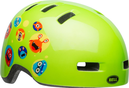 Bell Lil Ripper Toddler Helmet Green Monsters