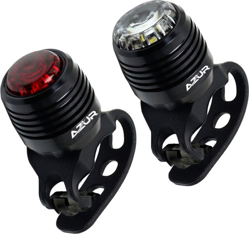 Azur Cyclops 2 Front and Rear USB Light Set