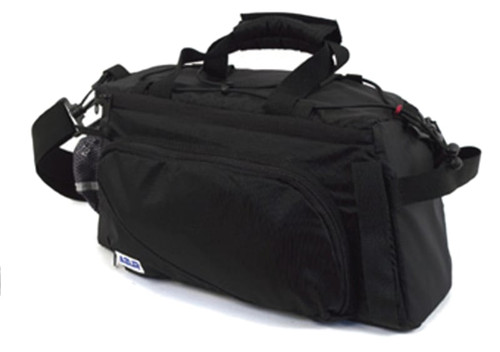 Azur Expandable Rack Top Bag Black