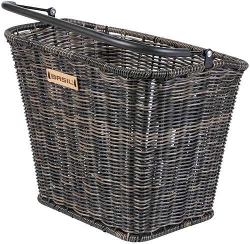 Basil Bremen BE/KF Front Mount Rattan Basket