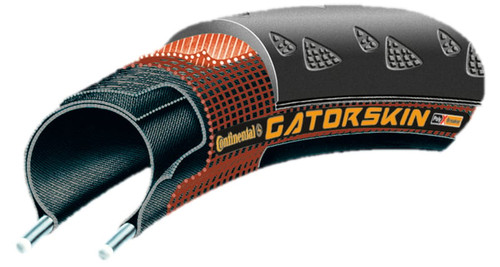 Continental Gatorskin 700x25C Folding Road Tyre