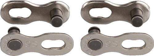 KMC Missing Link 9 Speed Reusable Chain Connector Silver