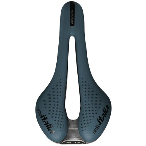 Selle Italia Flite Boost Gravel Ti 316 Superflow Blue Granite Saddle