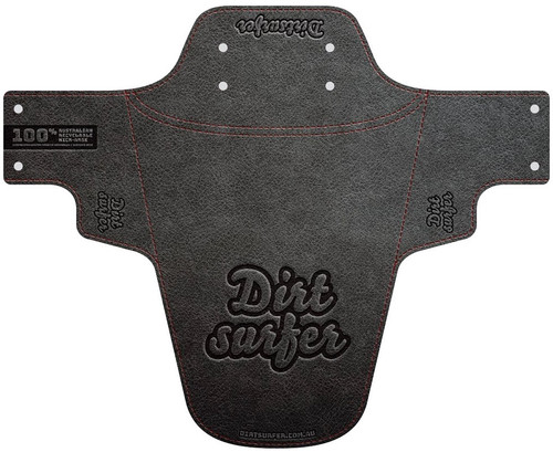 Dirtsurfer Mudguard Leather Logo