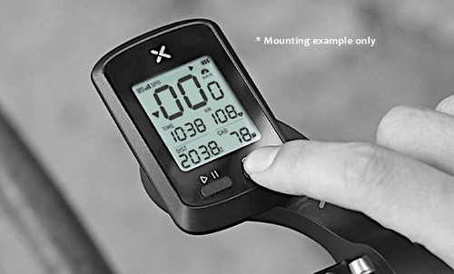Azur XOSS Commuter GPS w/10 Functions Black