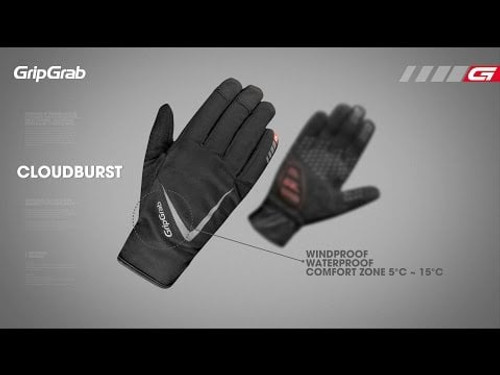 GripGrab Cloudburst Gloves Black