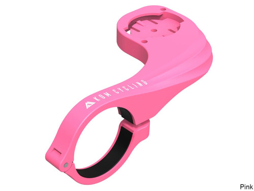 KOM Garmin Classic Computer Mount Pink