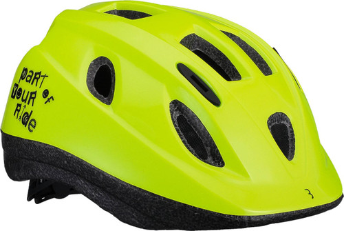 BBB Boogy Kids Helmet Neon Yellow Small