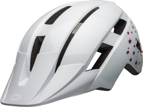 Bell Sidetrack II MIPS Youth Helmet Gloss White/Stars Unisize