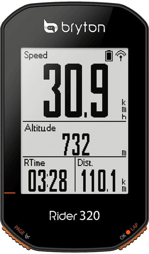 Bryton Rider 320 GPS Bike Computer